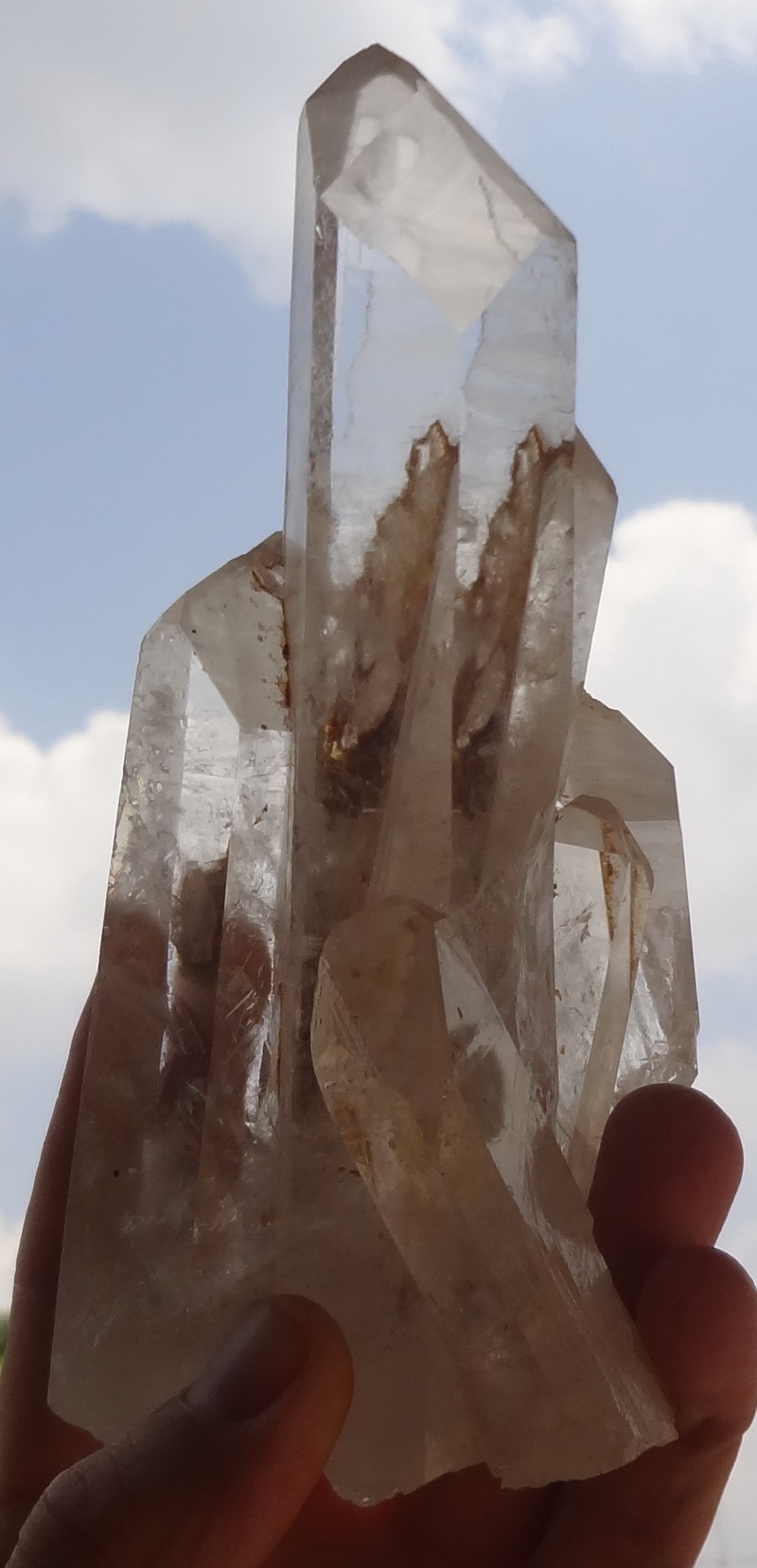 Large clear Quartz specimen