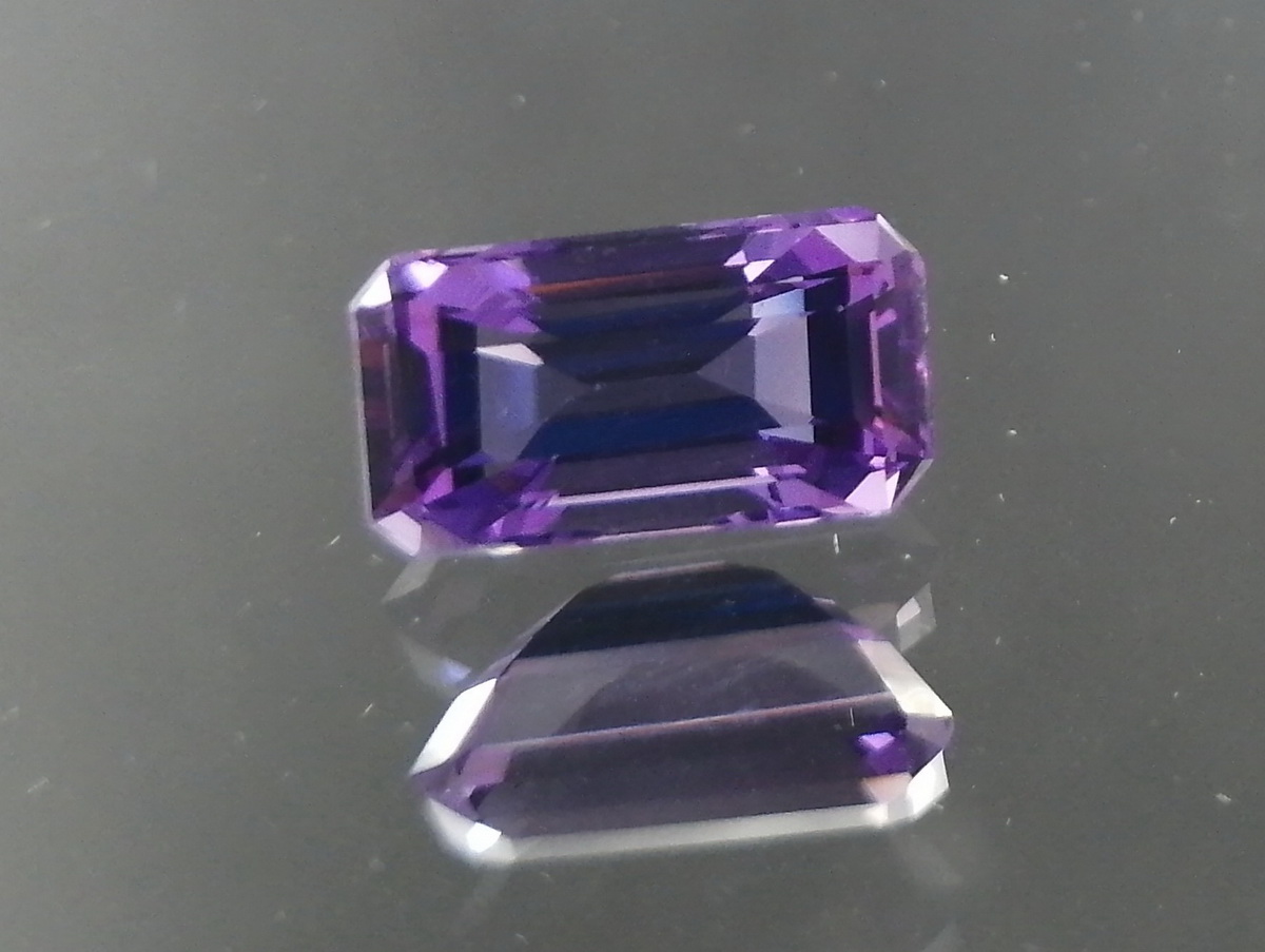 Natural Amethyst Calibrated Loose Gems for Jewelry 3x6MM Purple Amethyst Baguette Cut Gemstone