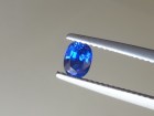 Top quality grade A untreated unheated cushion cut royal blue sapphire from Pailin