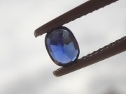 Top quality grade A untreated unheated cushion cut royal blue sapphire from Pailin