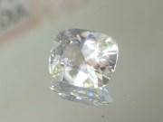 Perfect Natural White Zircon Diamond Cut