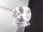 Perfect Natural White Zircon Diamond Cut