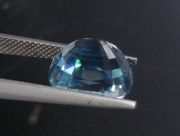 C grade color cushion cut sky blue zircon Cambolite, exquisite supplier for professional jewelry