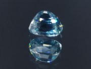 C grade color cushion cut sky blue zircon Cambolite, exquisite supplier for professional jewelry