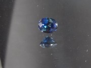 Natural Blue Sapphire Heated, Royal to Navy Blue, Oval Cut