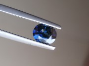 1ct+ Royal Blue Oval Sapphire from Pailin, Cambodia