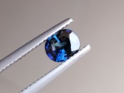 1ct+ Royal Blue Oval Sapphire from Pailin, Cambodia