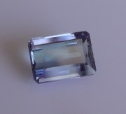 Faceted Tanzanite. 