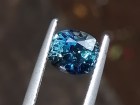 Perfectly cut peacock to sky blue Sapphire cushion of 2.025 carats. 