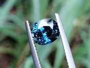 Perfectly cut peacock to sky blue Sapphire cushion of 2.025 carats. 