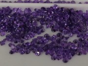 Calibrated purple amethyst round 2.5mm wholesale from professional jewelry supplier