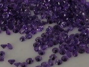 Calibrated purple amethyst round 2.5mm wholesale from professional jewelry supplier