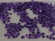 Calibrated purple amethyst round 2.5mm wholesale from professional jewelry supplier