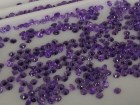 Calibrated purple amethyst round 2.5mm wholesale from professional jewelry supplier