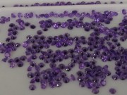 Calibrated purple amethyst round 2.5mm wholesale from professional jewelry supplier