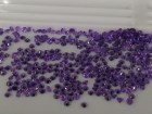 Calibrated purple amethyst round 2.5mm wholesale from professional jewelry supplier