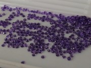 Calibrated purple amethyst round 2.5mm wholesale from professional jewelry supplier