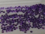 Calibrated purple amethyst round 2.5mm wholesale from professional jewelry supplier