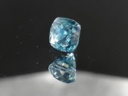 3.590ct Sky Blue Zircon Cushion from Ratanakiri