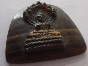 42.13ct Tiger (Falcon) Eye Buddha Carving