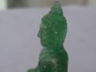 Green Aventurine Carved Buddha Amulet, 47.11 carats