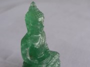 Green Aventurine Carved Buddha Amulet, 47.11 carats