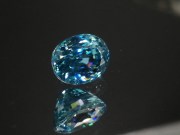 Affordable and beautiful, strong and solid sky blue zircon oval cut 5.7 carats