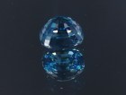 B grade dense color wide cushion cut blue zircon, exquisite supplier for professional jewelry