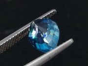 Beautiful Shiny Natural Blue Zircon for sale