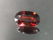 Deep Red Pailin Pyrope Garnet 6.35ct Long Oval to Cushion Cut used for magnetic healing jewelry