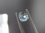 Affordable 6.5mm Round Pastel Blue Zircon Available for Sale at Discount. 