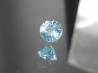 Affordable 6.5mm Round Pastel Blue Zircon Available for Sale at Discount. 