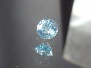 Affordable 6.5mm Round Pastel Blue Zircon Available for Sale at Discount. 