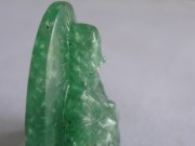 Green Aventurine Carved Chinese Style Buddha, 69.89 carats