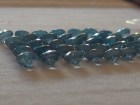 Good color (A and B grade) Cambodia blue Zircon Calibrated 6mm Round Cut