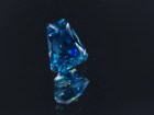 Grade AAA color  tapered baguette / trapezoid natural blue zircon of 7.15ct