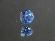 Royal Blue Zircon grade A+ color 7mm round cut deep blue zircon gemstone for sale