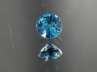 Grade AAA Blue Zircon, Very Clean and Shiny with 7mm Calibrated Round Cut from Cambodia. 