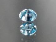 Grade AAA Blue Zircon, Very Clean and Shiny with 7mm Calibrated Round Cut from Cambodia. 