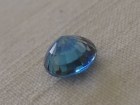 Blue Zircon, Very Clean and Shiny, Round Cut, 9mm