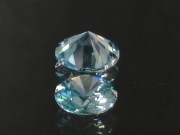 3.595ct perfectly cut natural blue Zircon Diamond/Brilliant cut