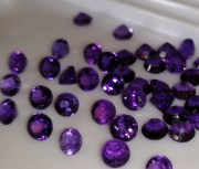 Calibrated purple amethyst all shapes all sizes wholesale Round, baguette, diamond, brilliant, trillion, marquise, oval, pear, drop, princess, ascher, cushion from professional jewelry supplier