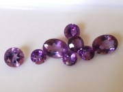 Calibrated purple amethyst all shapes all sizes wholesale Round, baguette, diamond, brilliant, trillion, marquise, oval, pear, drop, princess, ascher, cushion from professional jewelry supplier