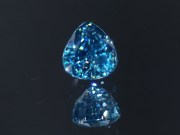 Grade B plus color drop / pear cut 5ct Cambolite blue Zircon, very clean and shiny, buy the best flawless blue Zircon supplier of loose gemstones for professional jewellers. 