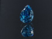 Grade B plus color drop cut 8ct (slightly below) blue Zircon, very clean and shiny, buy the best flawless blue Zircon supplier of loose gemstones for professional jewellers. 