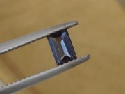 Beautiful Blue to Violet-Purple Baguette Spinel from Sri Lanka (Ceylon)