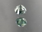 Green and Yellow Sapphire Cushion from Chanthaburi Thailand, Pretty Gemstone with Discount. 