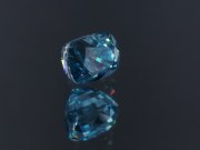 Excellent B grade color Cambolite cushion cut blue zircon, professional supplier for quality jewelry