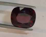 14.27 Carats Rhodolite Cushion