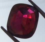 14.27 Carats Rhodolite Cushion